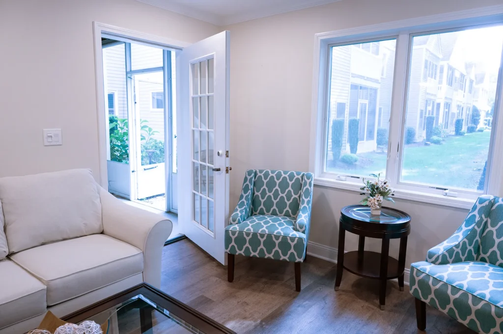 interior photo of a living room at Harrogate